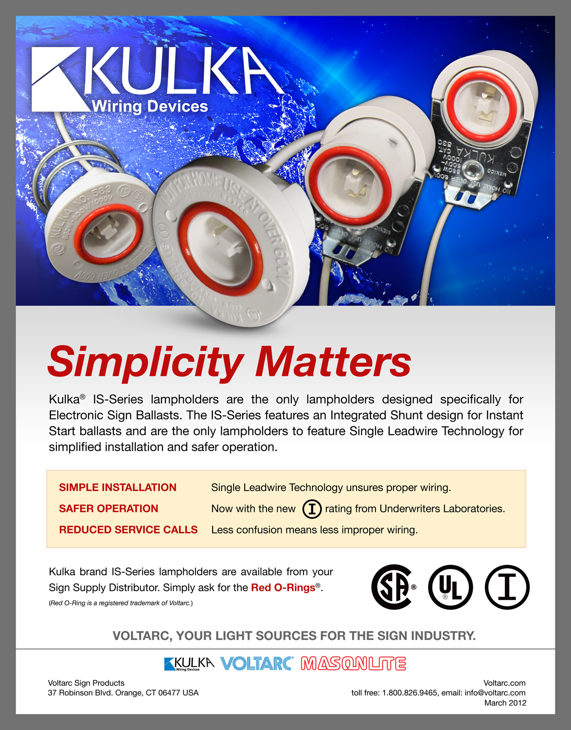 IS-Series Lampholders