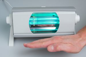 Excimer lamps for sterilization