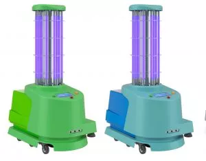 UV light disinfection robot